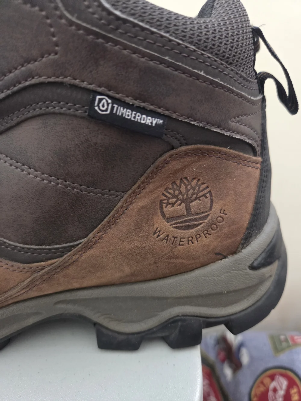 Timberland Men's Brown Leather Hiking Boots